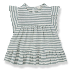 1+ en la familia - Vestido de lino Canadell | Verde agua