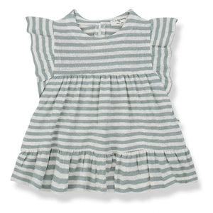 1+ en la familia - Vestido de lino Canadell | Verde agua