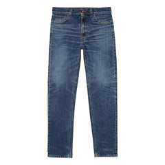 Nudie Jeans - Vaqueros Solid Ollie Life Tracks | Azul oscuro