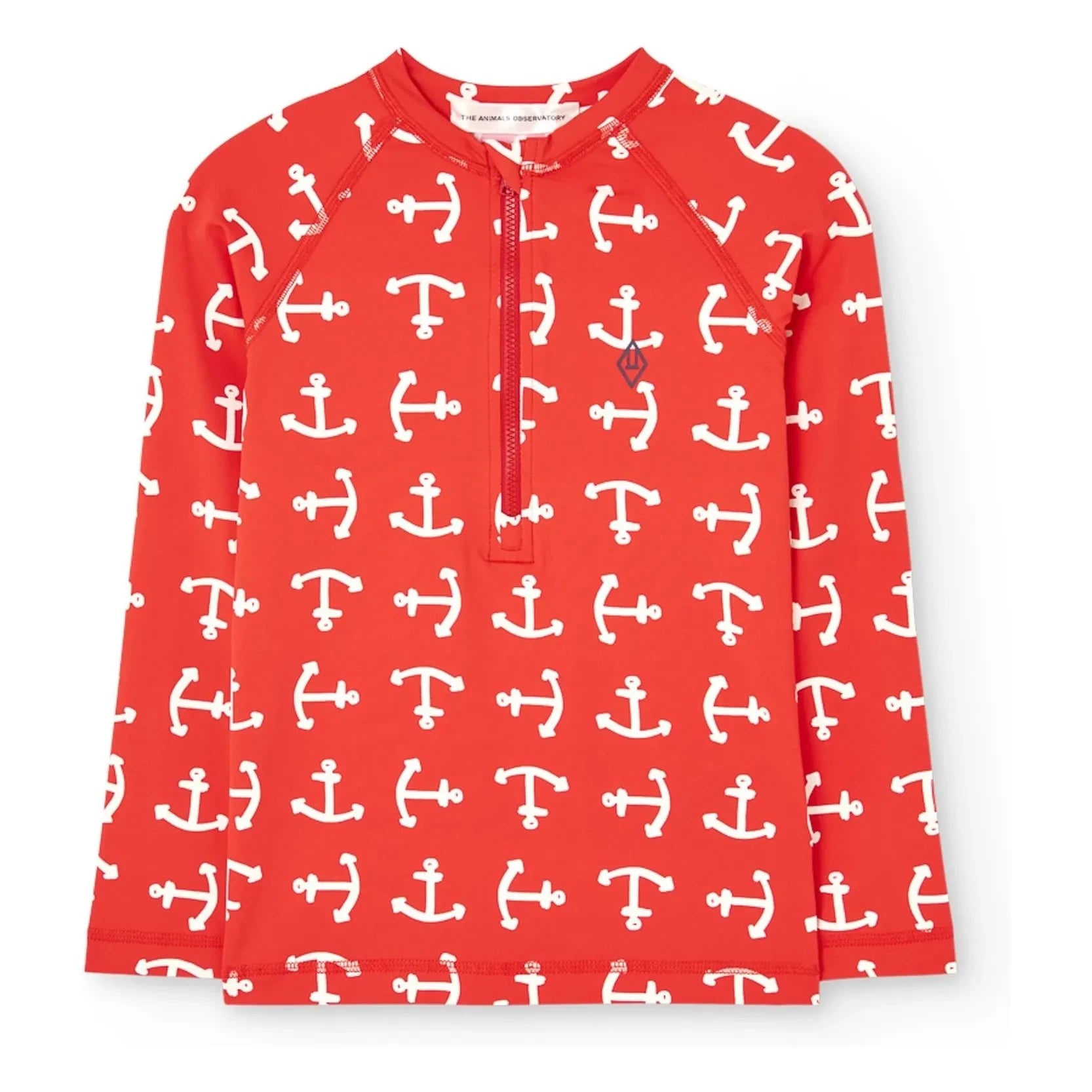 The Animals Observatory - Camiseta con protección UV Deer Anchors | Rojo