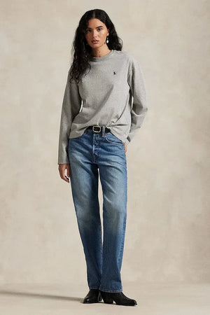 Blusa de algodón de manga larga Polo Ralph Lauren