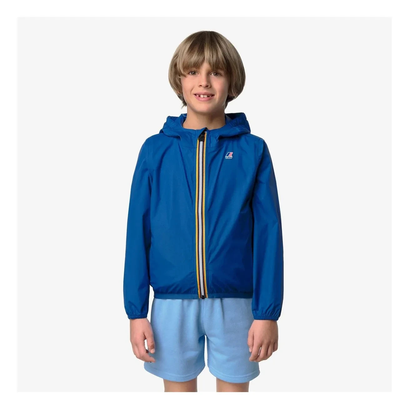K-way - Le Vrai 4.0 Claude Cortavientos Impermeable | Azul real
