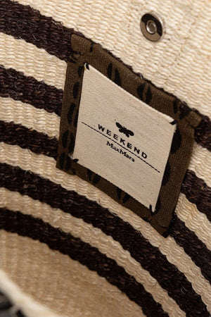 Bolso de playa Weekend Max Mara de tejido de punto para mujer AGENNAIO
