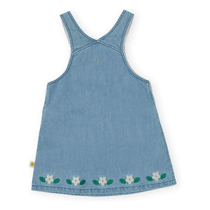 Goldie + Ace - Vestido de mezclilla Strawberry | Azul