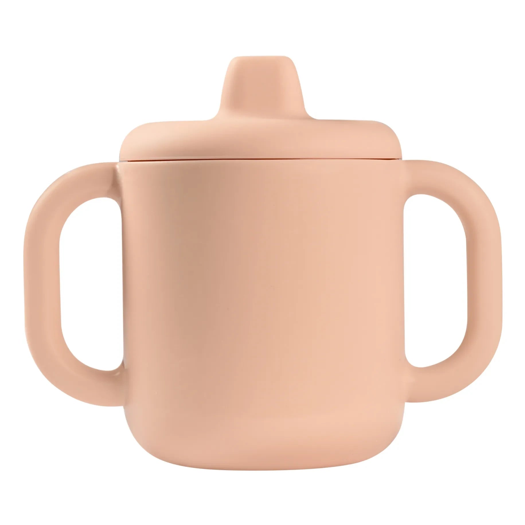 Béaba - Vaso de Aprendizaje de Silicona | Rosa