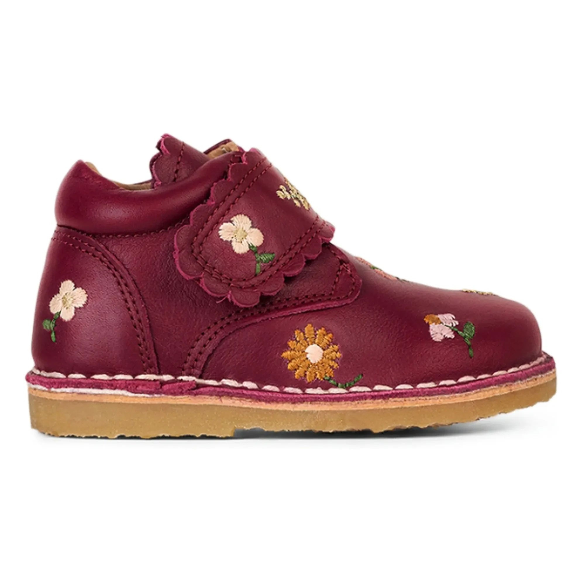 Petit Nord - Botines gofrados con diseño floral - Colección Uniqua | Framboise