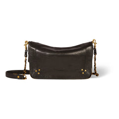 Jérôme Dreyfuss - Bolso de mano Bobi de piel de cabra - T | Negro