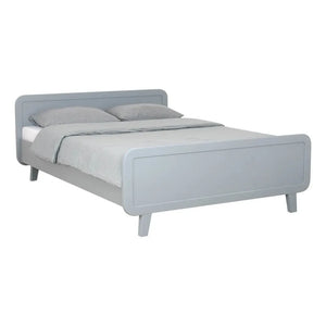 Laurette - Cama Redonda 140x200cm - Gris Claro | Gris