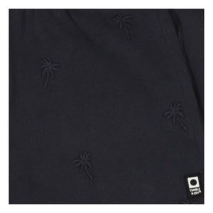 Tumble N'Dry - Shorts jogger de algodón orgánico Polinesia | Azul Oscuro