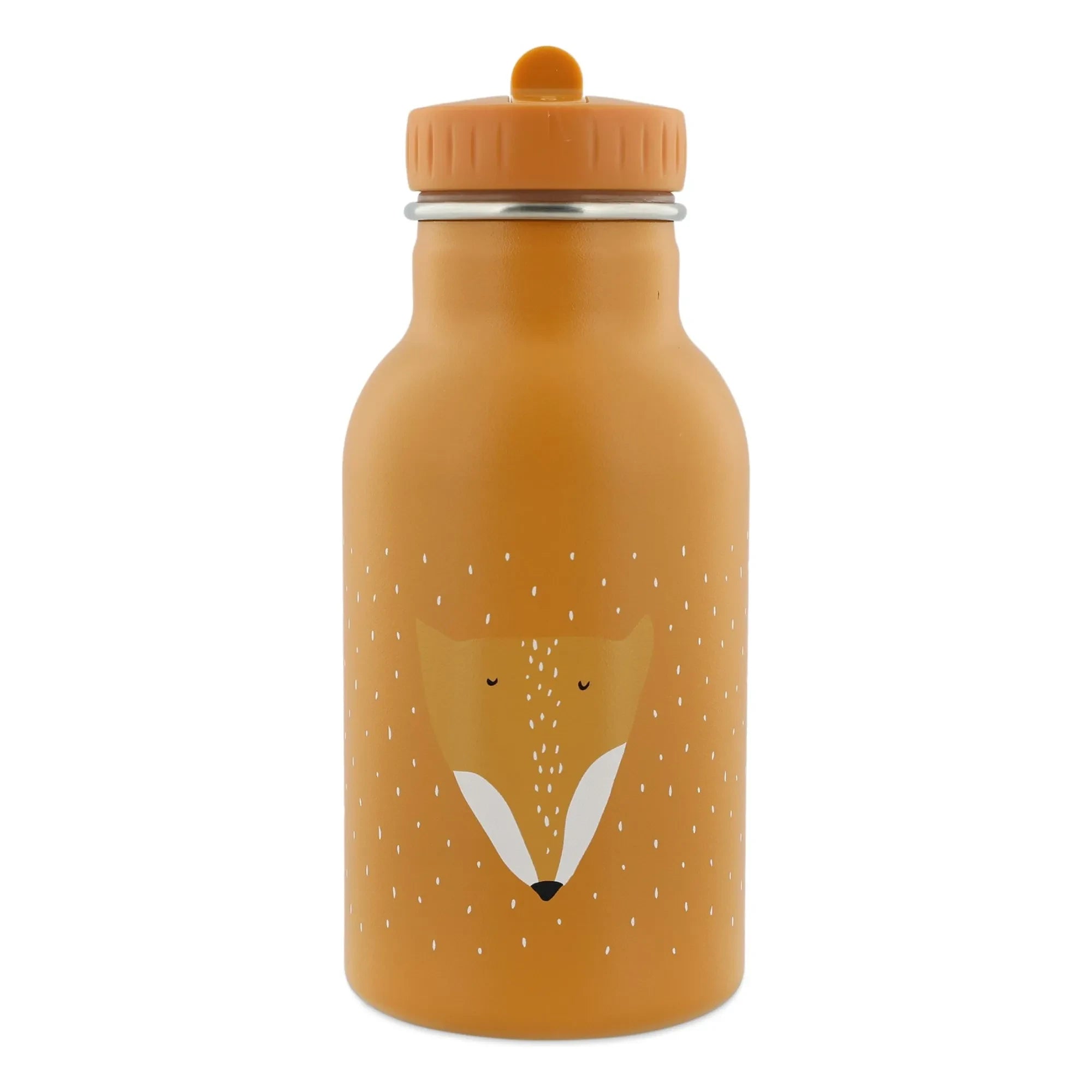 Trixie - Botella de agua aislada Mr Fox de 350 ml | Naranja