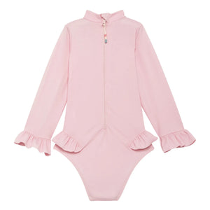 Lison Paris - Bañador de fibra reciclada con protección UV | Rosa claro
