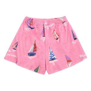 Maison Mangostan - Shorts de baño Voiles Eponge | Rosa