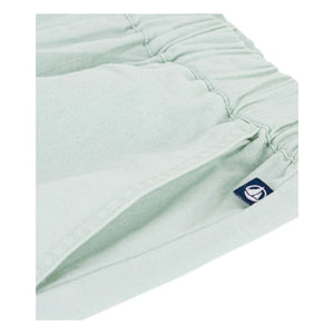 Petit Bateau - Pantalón de lino | Verde agua