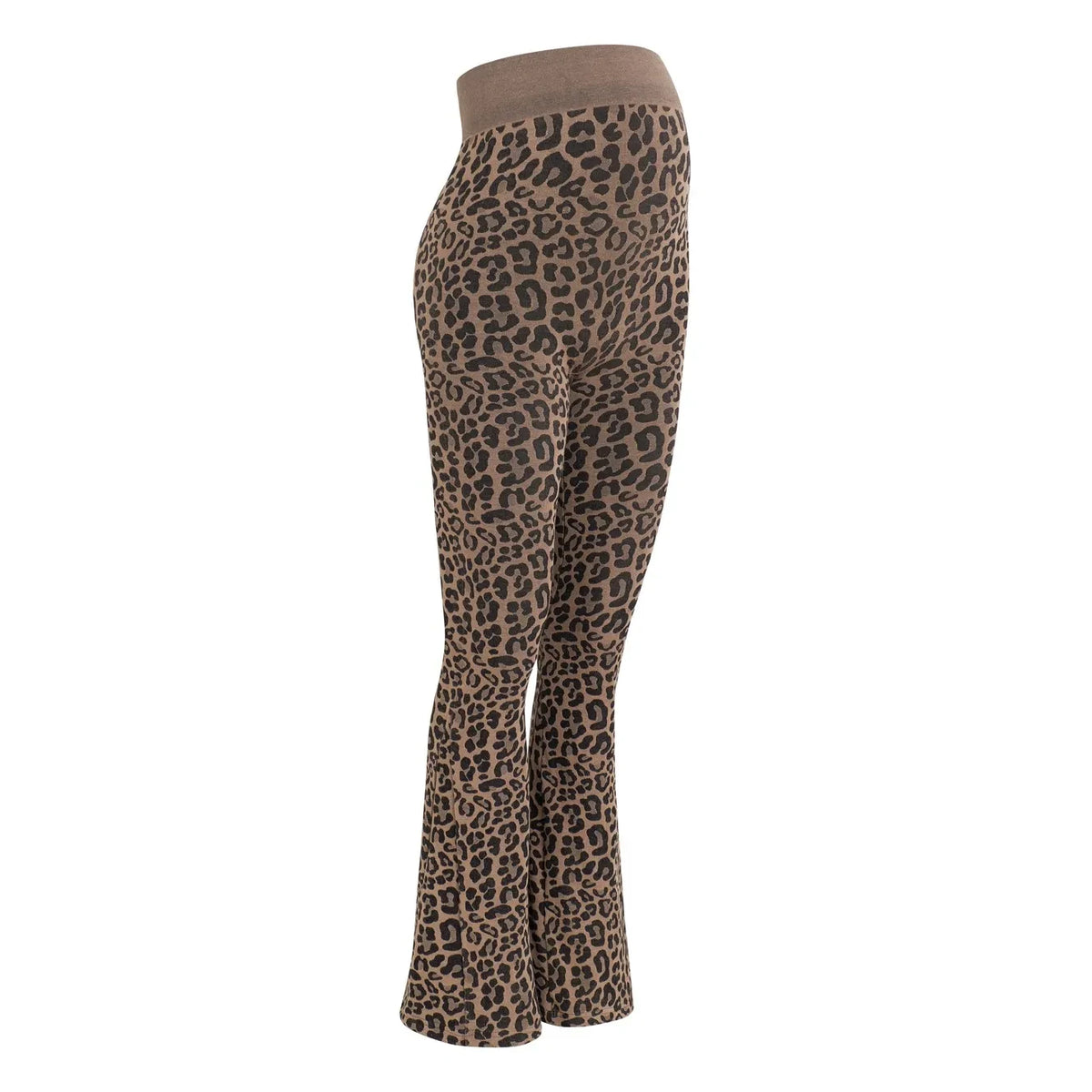 Mama Hangs - Mallas Flare de embarazo Mama Flow | Leopardo