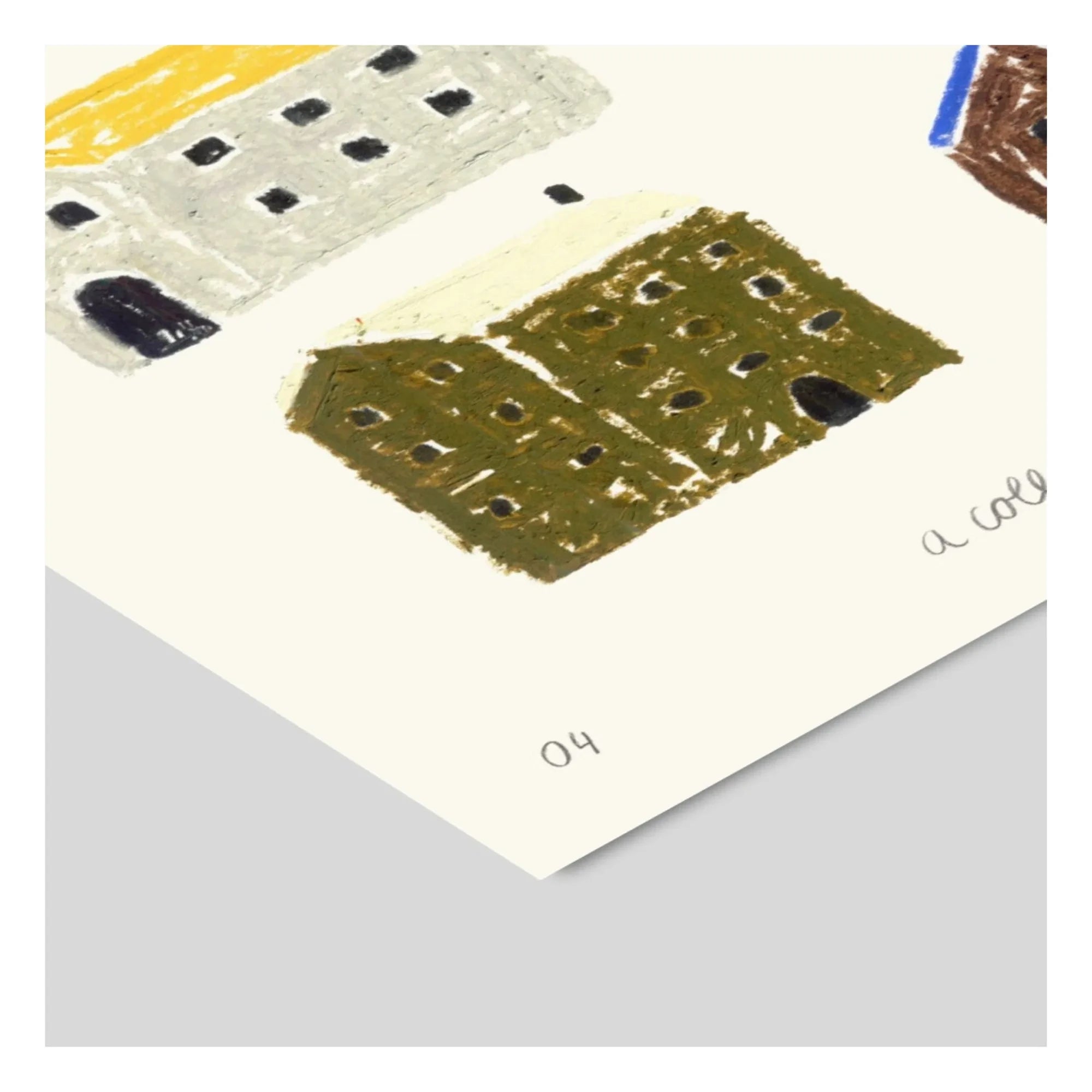 Póster y marco - Póster de la colección Houses