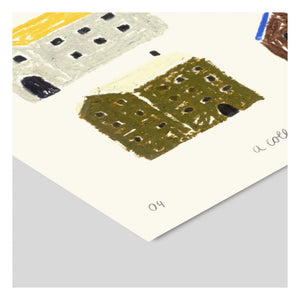 Póster y marco - Póster de la colección Houses