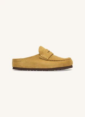 BIRKENSTOCK - Zuecos de ante Naples | Amarillo