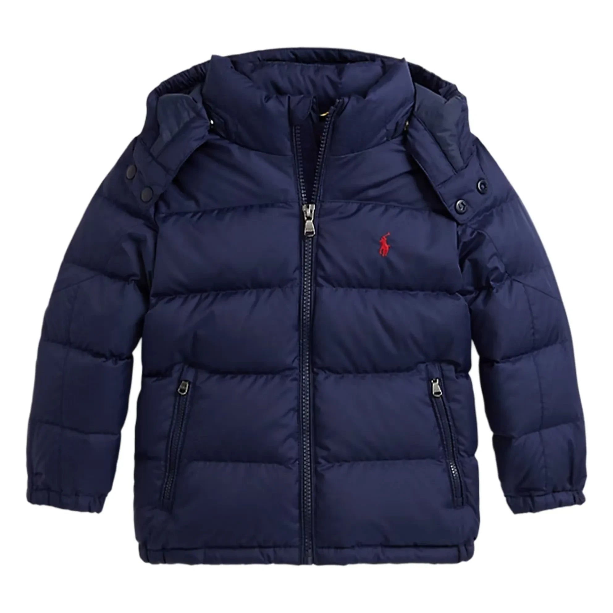 Ralph Lauren - Chaqueta acolchada con logotipo de fibra reciclada | Azul marino