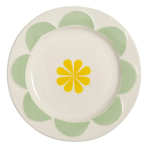 &Klevering - Platos con diseño de folk - Juego de 4