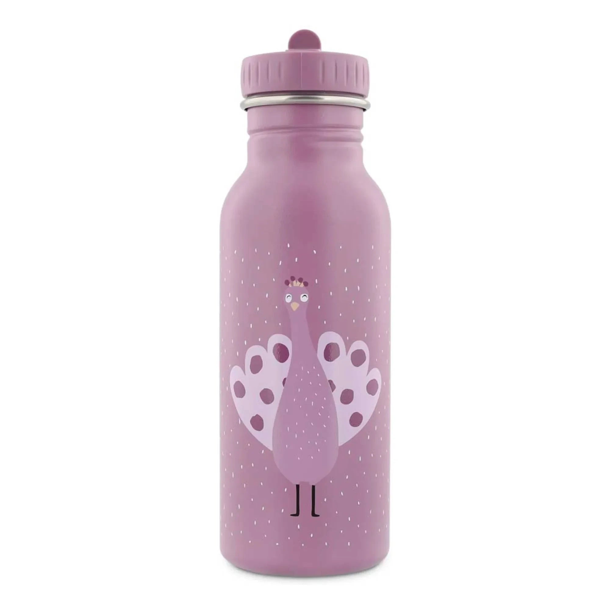 Trixie - Botella de agua Mrs. Peacock 500 ml | Morado