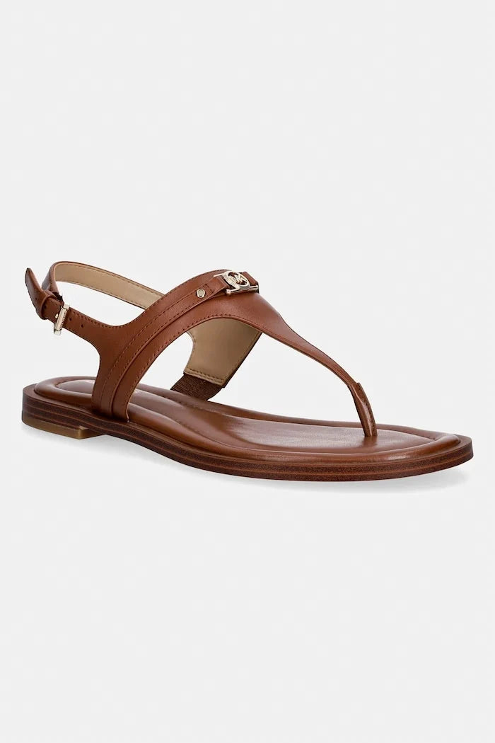 Sandalia de tanga de cuero Mandy para mujer MICHAEL Michael Kors