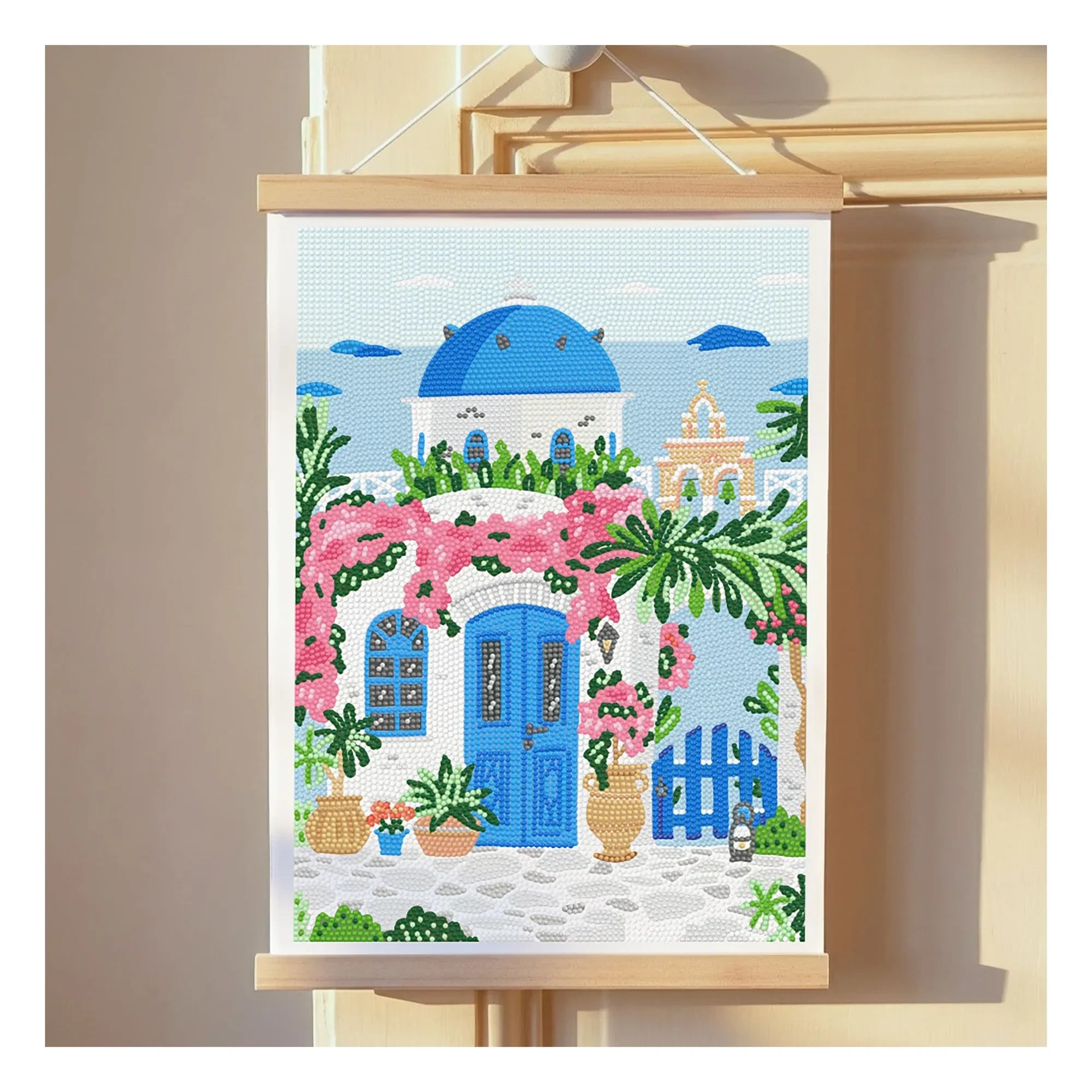 La Petite Épicerie - Kit de pintura de diamantes - Isla Griega