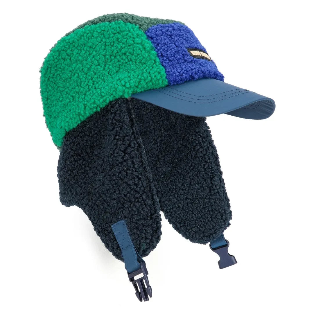 Bobo Choses - Sombrero Chapka Fibra Reciclada | Azul Marino