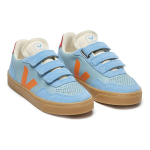 Veja - Zapatillas Scratch V-90 Piel O.T. | Azul claro