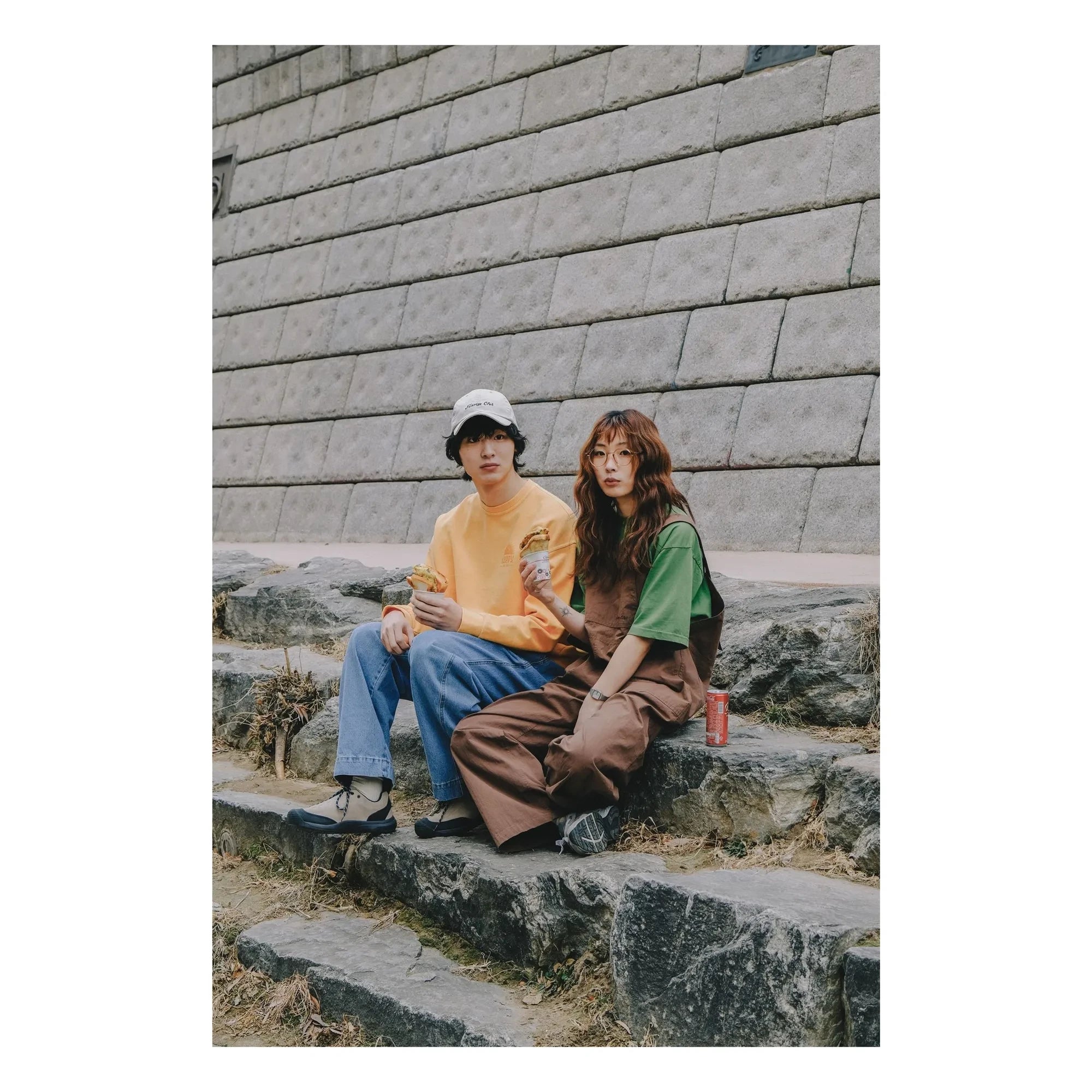 Kappy - Sudadera Sunny Wing Pigment | Amarillo