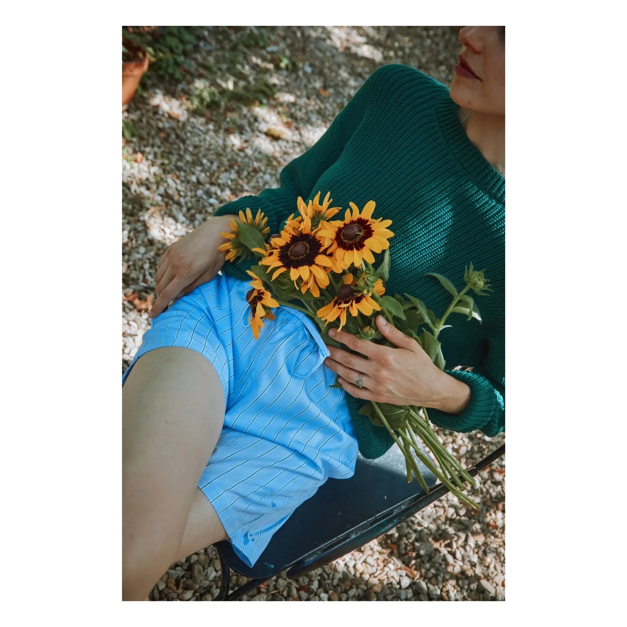 Poudre Organic - Short Gomazio | Verde