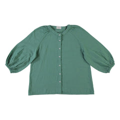 Poudre Organic - Blusa Prímula de Noche | Verde Bosque