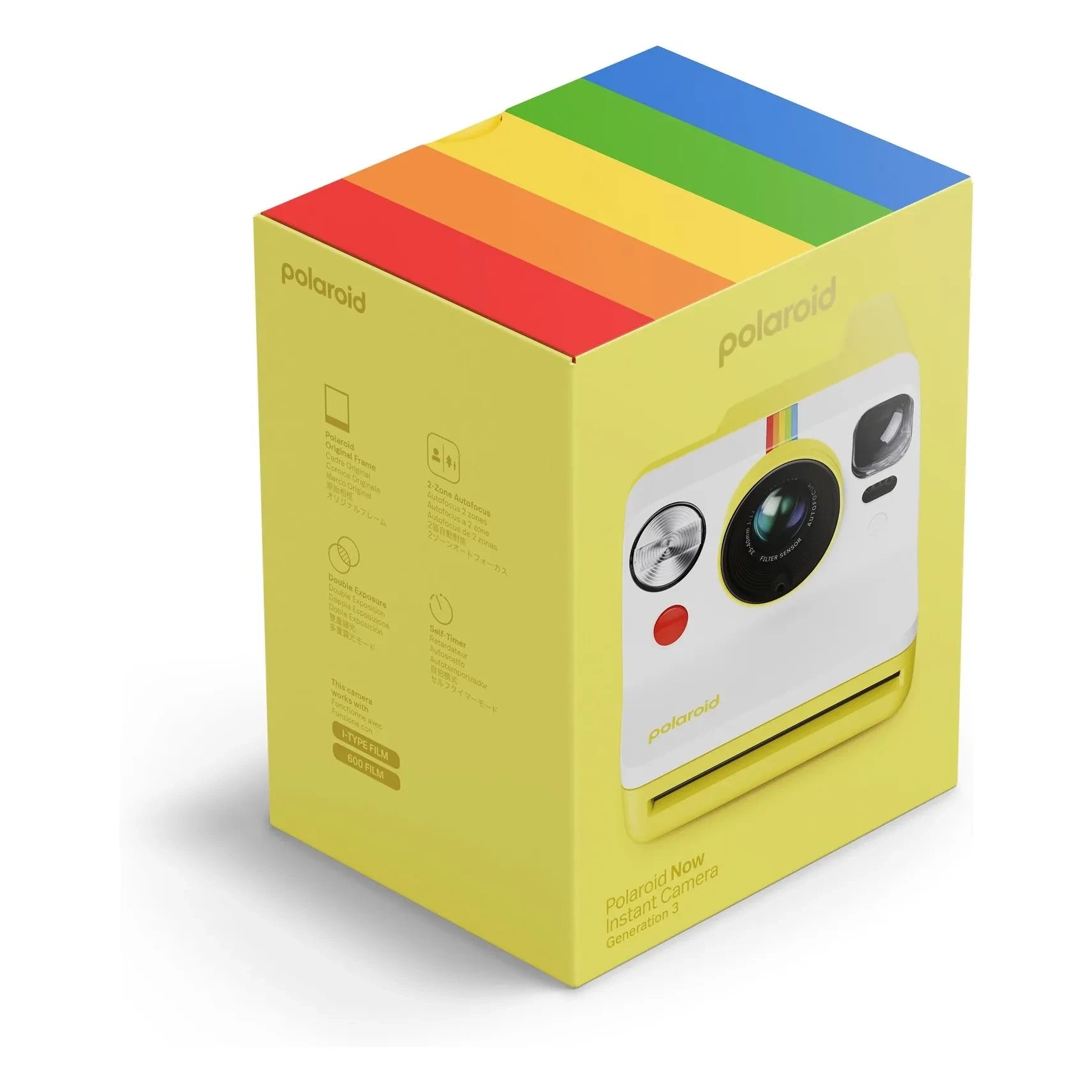 Polaroid - Cámara Polaroid Now Generación 3 | Amarillo