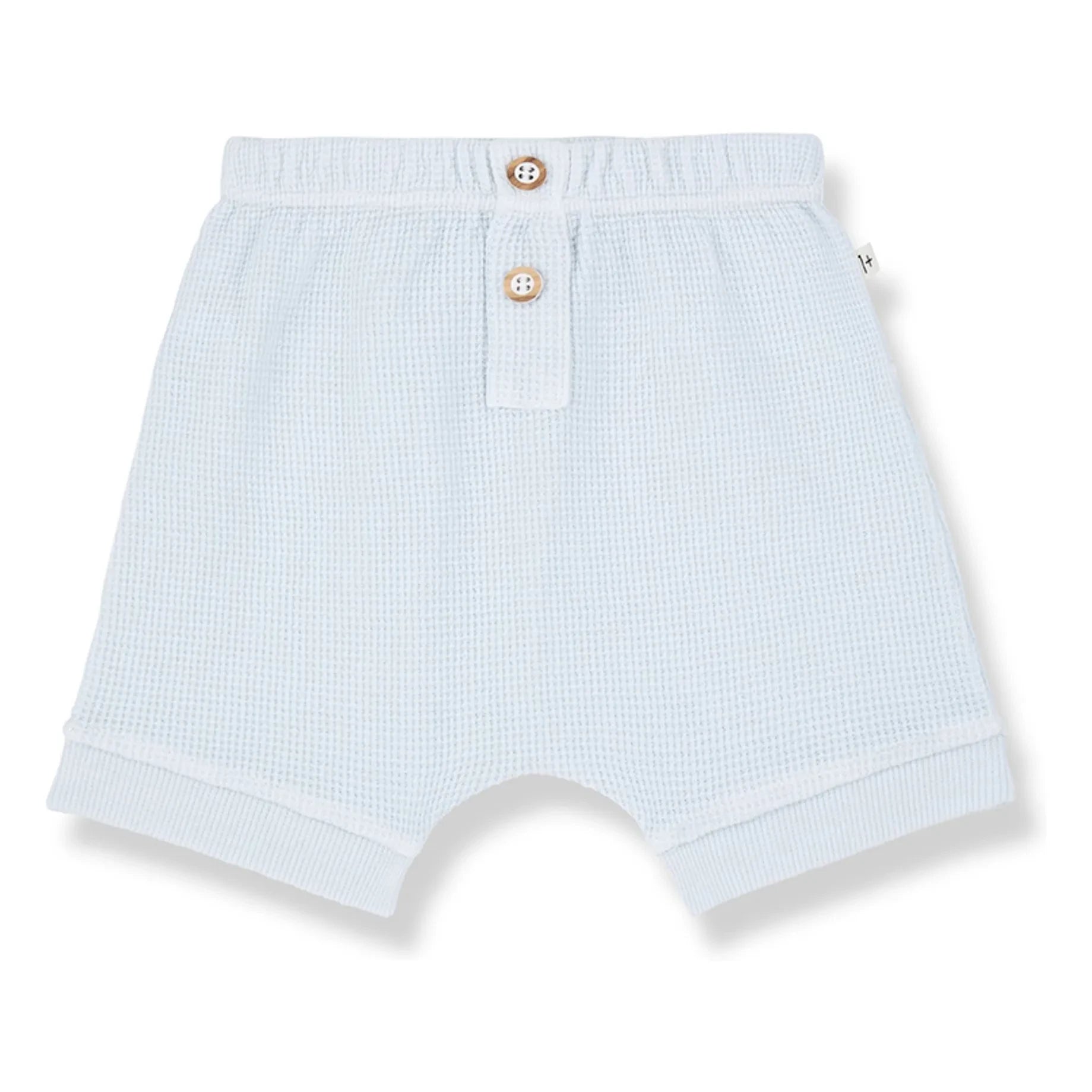 1+ en la familia - Sime Waffle Short | Azul claro