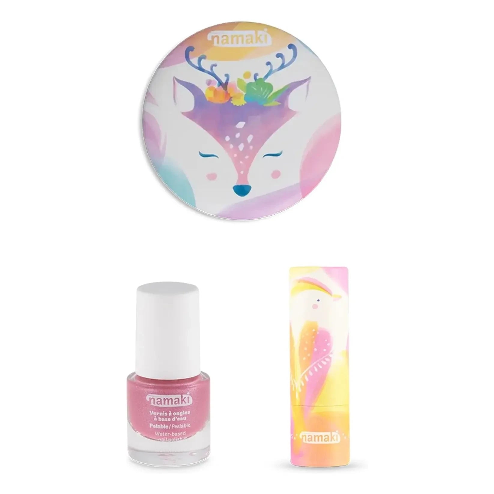 Namaki - Set de tres sombras de ojos Chickadee | Amarillo
