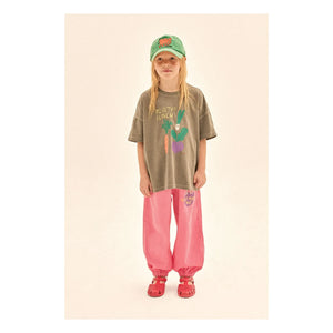Jelly Mallow - Pantalones Aladdin Happy Veggie Day | Rosa