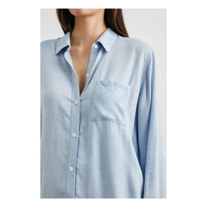 Rails - Camisa Hunter azul claro