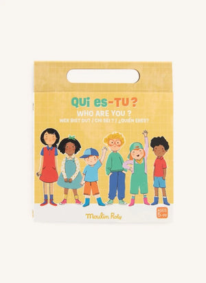 Moulin Roty - "¿Quién eres?" Juego Magnético - Hoy es Miércoles