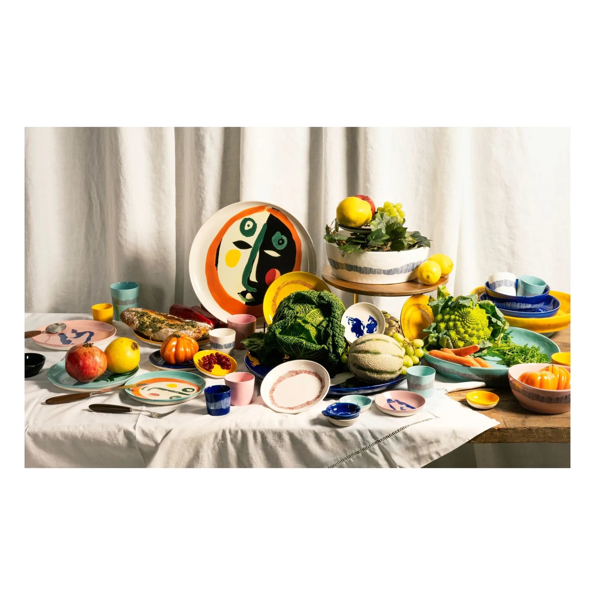 Serax - Tazas de café, Ottolenghi - Juego de 4 | Turquesa