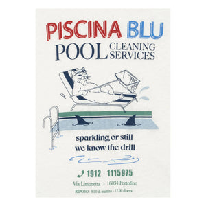 Konges Sløjd - Camiseta Era Piscina Lino y algodón orgánico | Blanco