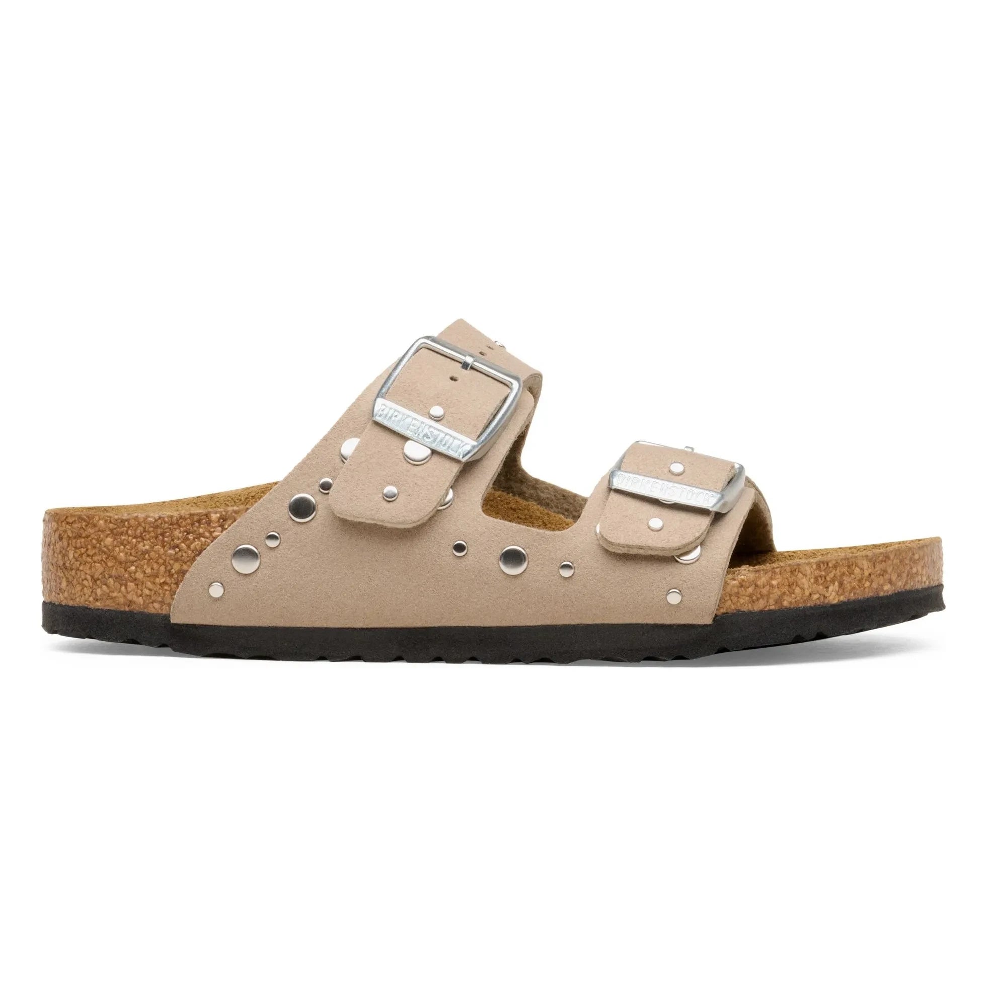 BIRKENSTOCK - Arizona Sandalia Borde Remache | Marrón topo