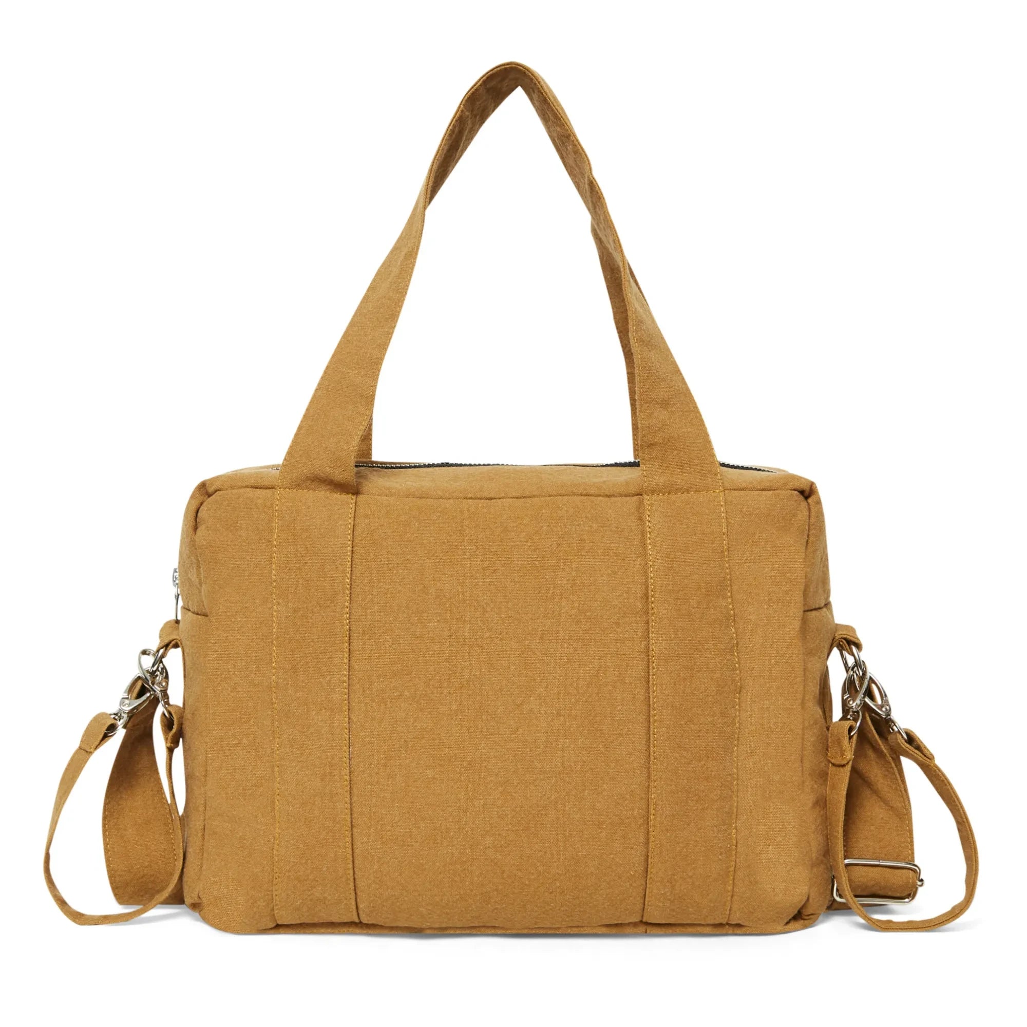 rivedroite - Bolso de Maternidad Mini Darcy de Algodón Reciclado | Tabaco