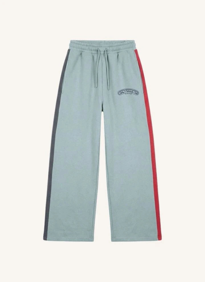 Cos I Said So - Pantalón jogger de algodón orgánico con logo grande | Gris