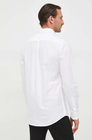 Camisa de algodón Barbour OXTOWN para hombre