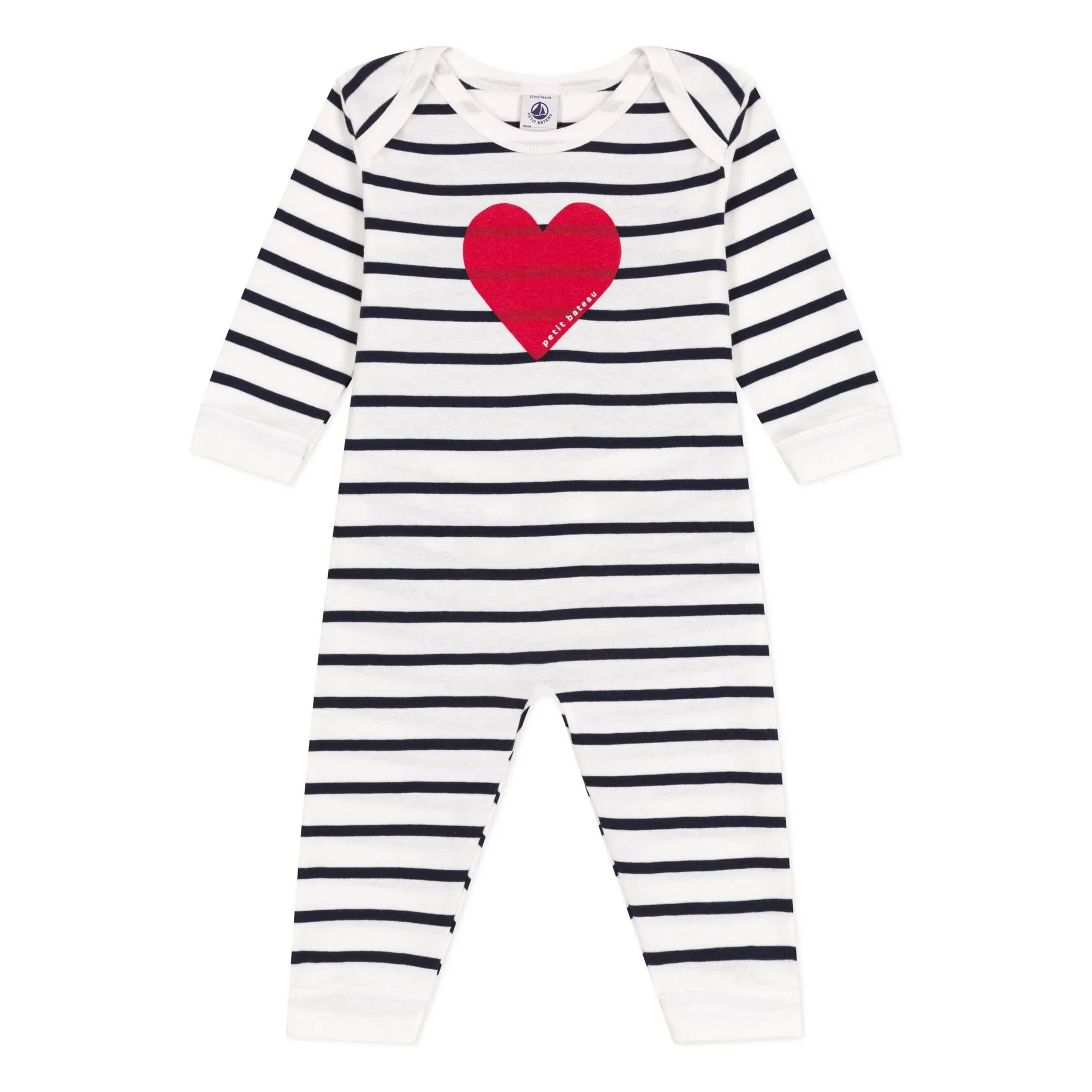 Petit Bateau - Pijama de algodón orgánico Berlín | Crudo