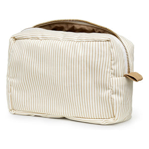 Cam Cam - Bolsa de aseo a rayas | Camel