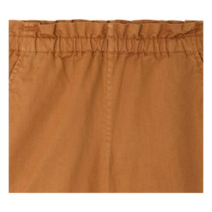Bonpoint - Pantalón corto de algodón orgánico Leslie | Caramelo