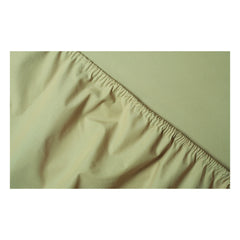 Suite 702 - Sábana Bajera de Percale Orgánico | Verde pistacho