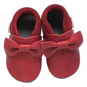 Baobaby - Pantuflas anudadas | Rojo cereza