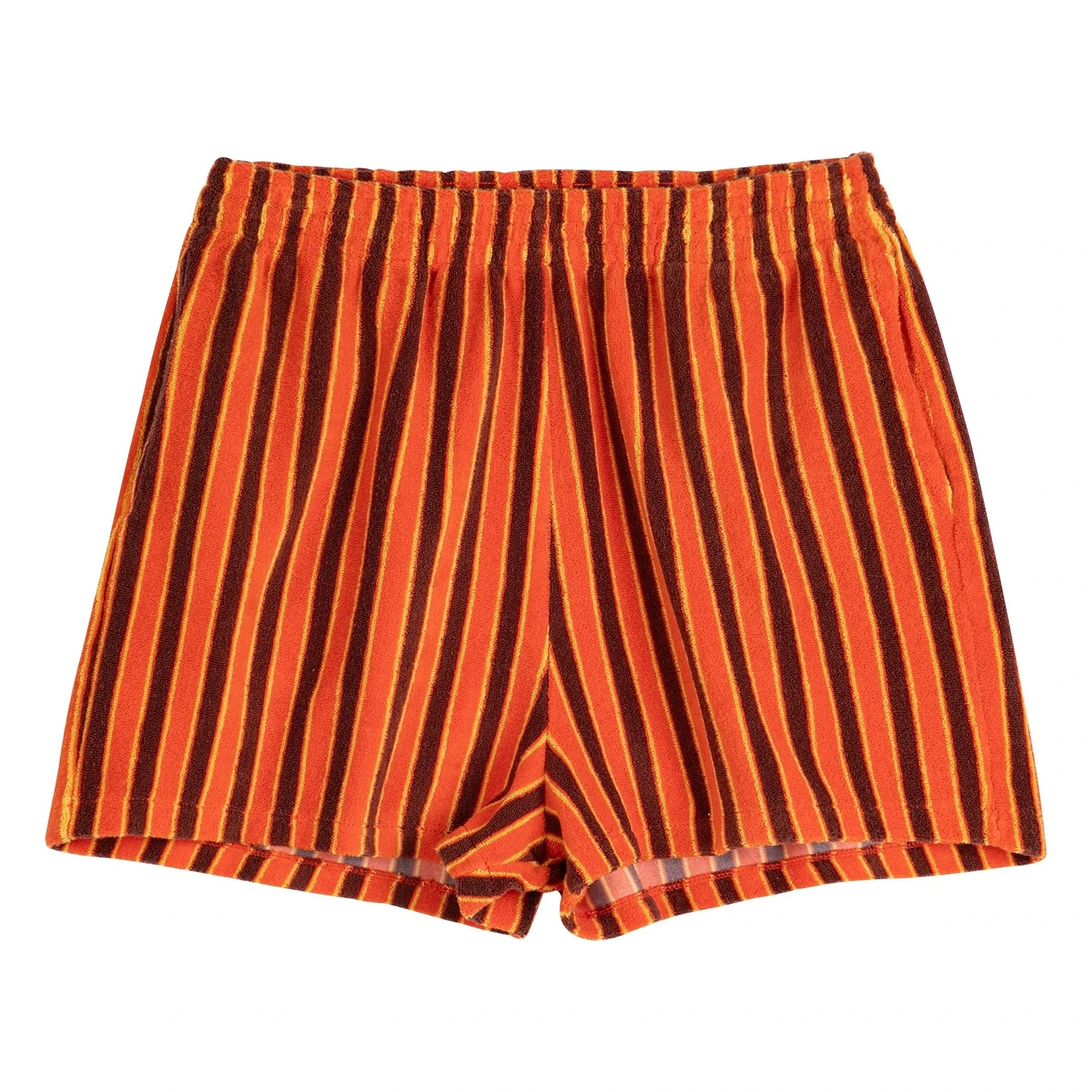 Bobo Choses - Shorts cortos de felpa | Camel