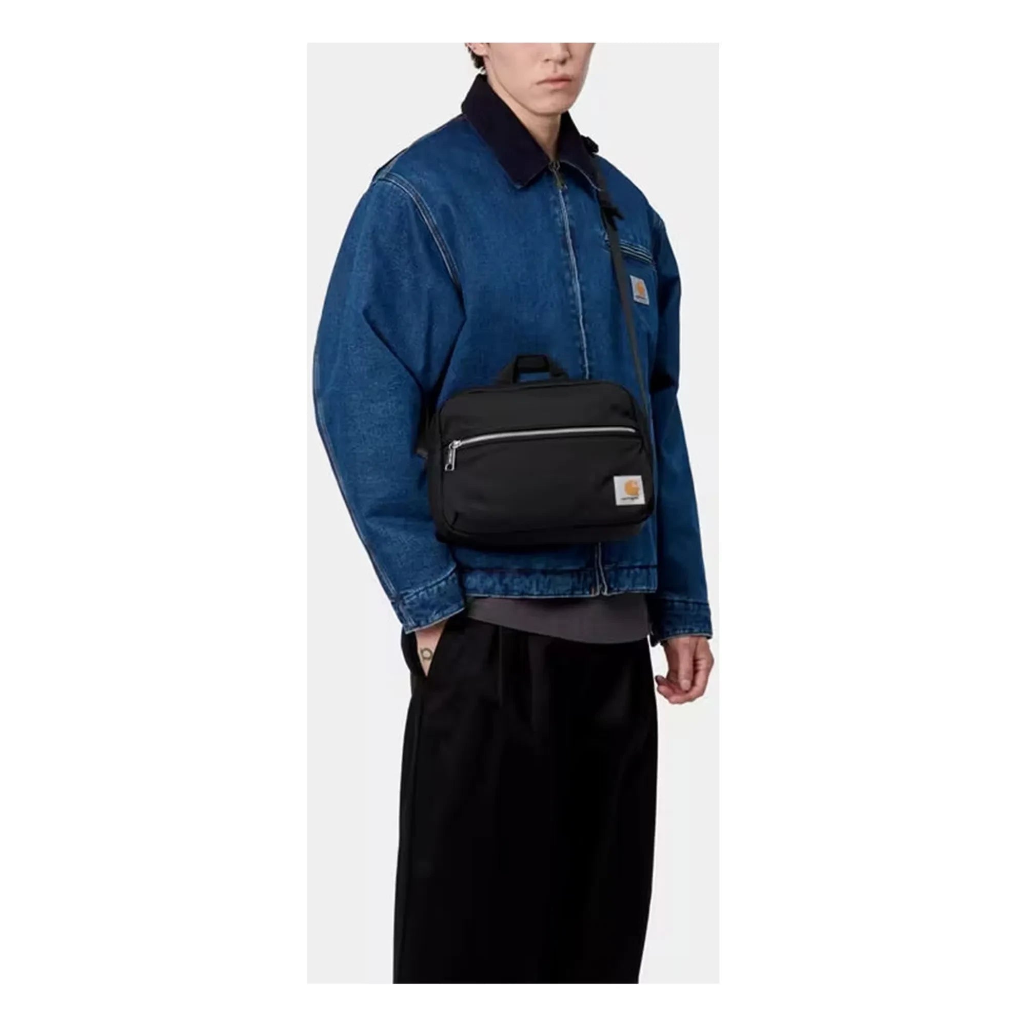 Carhartt WIP - Bolso de hombro Leroy | Negro